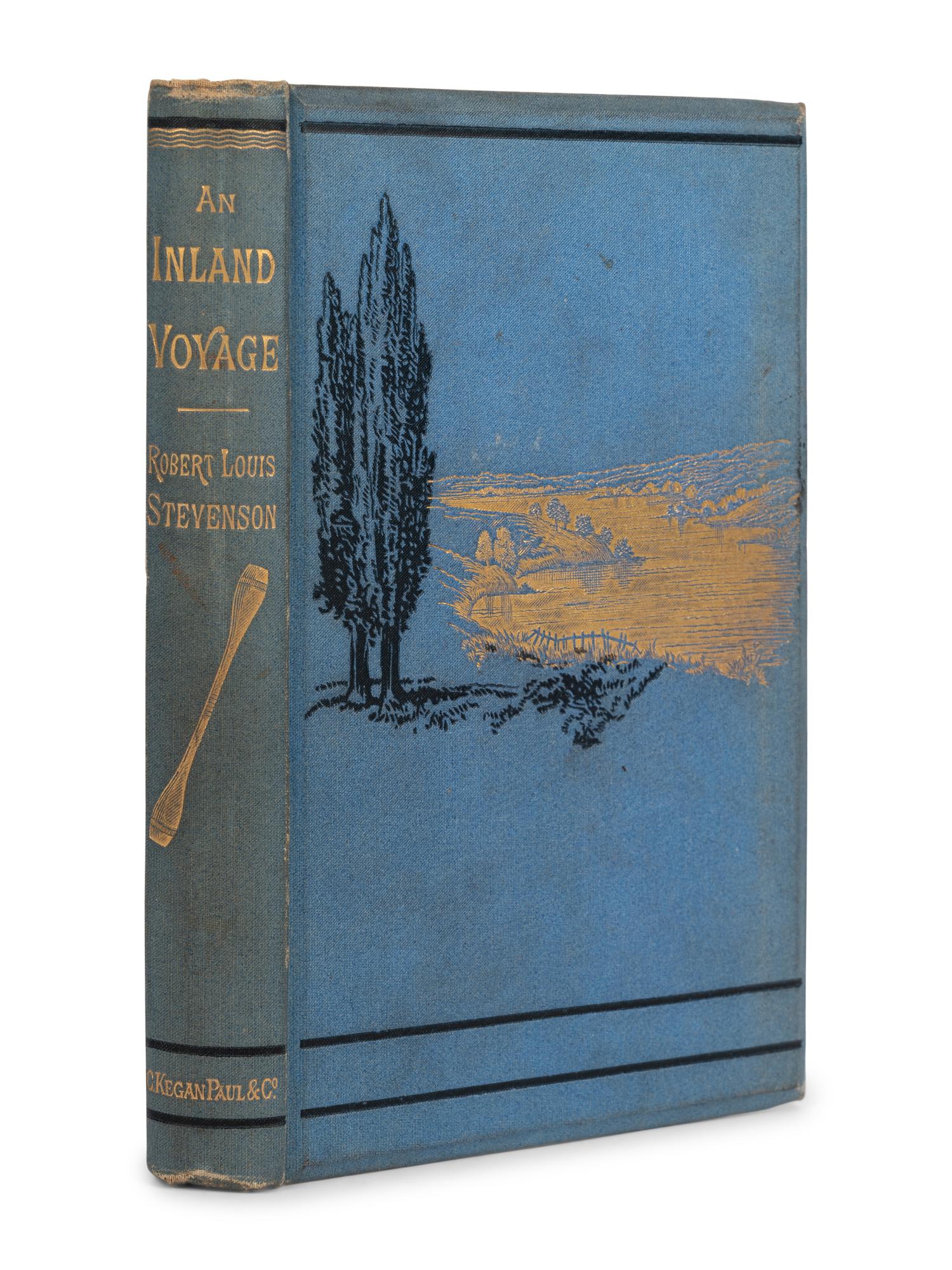 STEVENSON, Robert Louis (1850-1894) An Inland Voyage . London: C. Kegan Paul & Co., 1878.