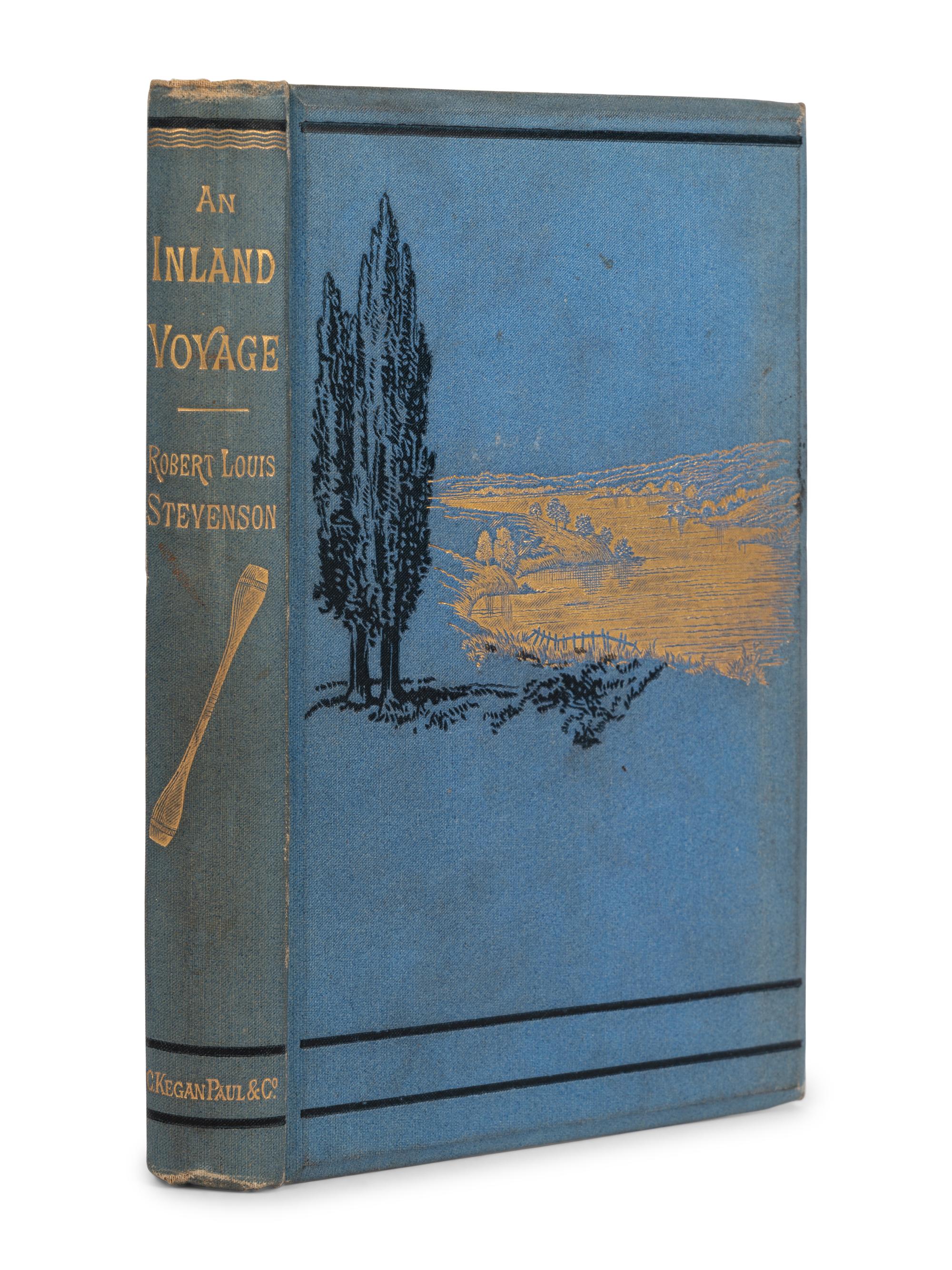 STEVENSON, Robert Louis (1850-1894) An Inland Voyage . London: C. Kegan Paul & Co., 1878.