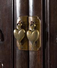 A Pair of Chinese Export Carved Hardwood Cabinets