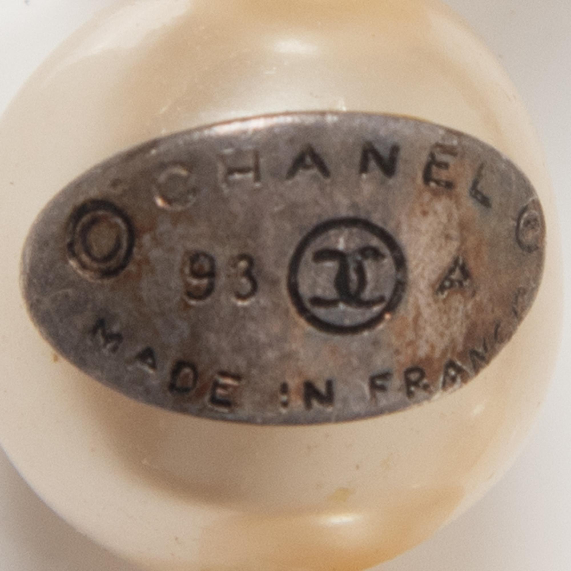 Chanel, Gripoix Pearl & Rhinestone Necklace