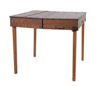 [CIVIL WAR - EQUIPMENT] Camp desk identified to Co. C, 77th New York State Volunteers