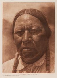 A group of three prints ( Oscar Makes Cry-Ponca, 1927; A House at Wakhtek-Yurok , 1932; Village of Nootka , 1915)