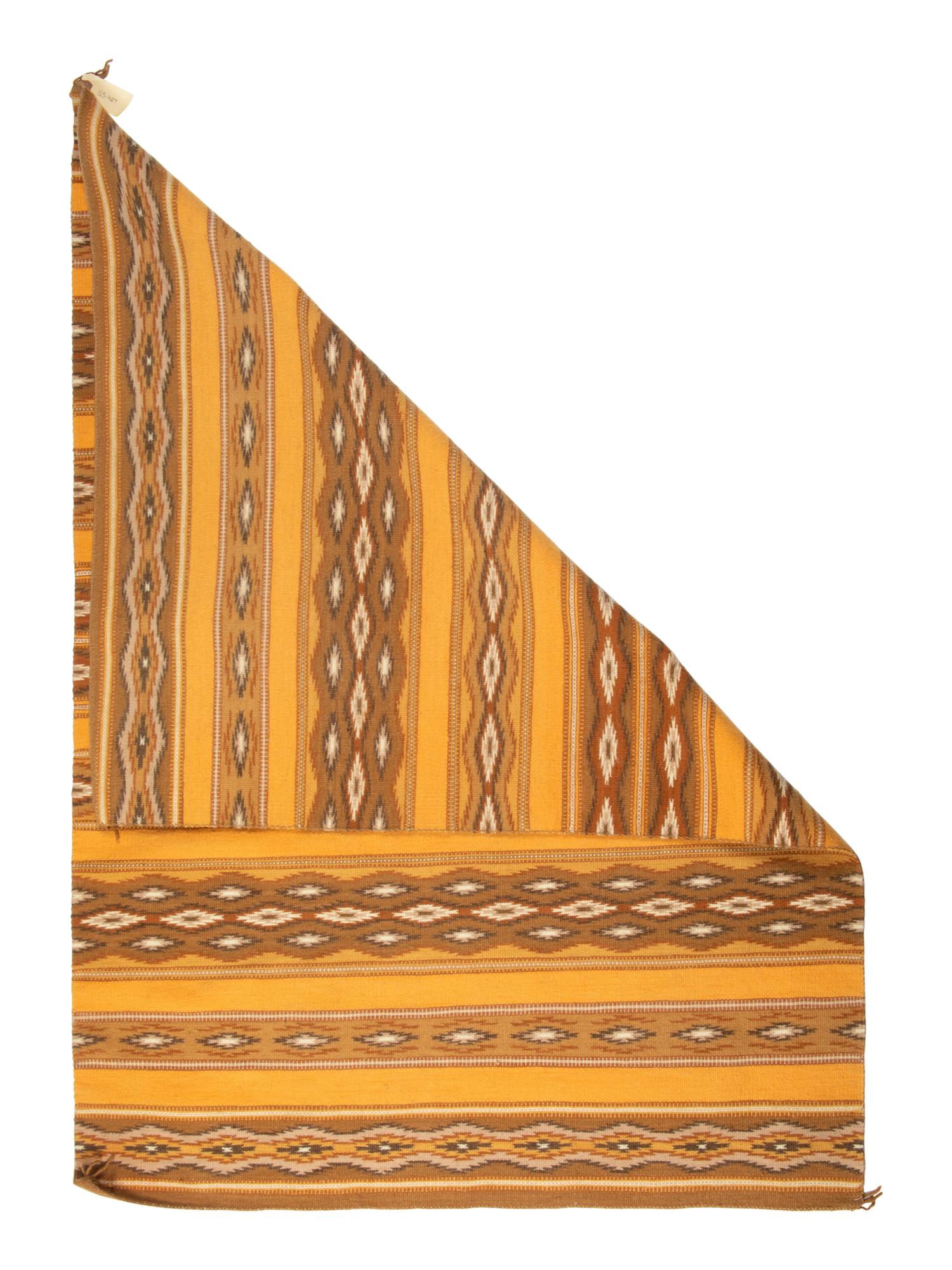 Navajo Wide Ruins Pattern Weaving / Rug