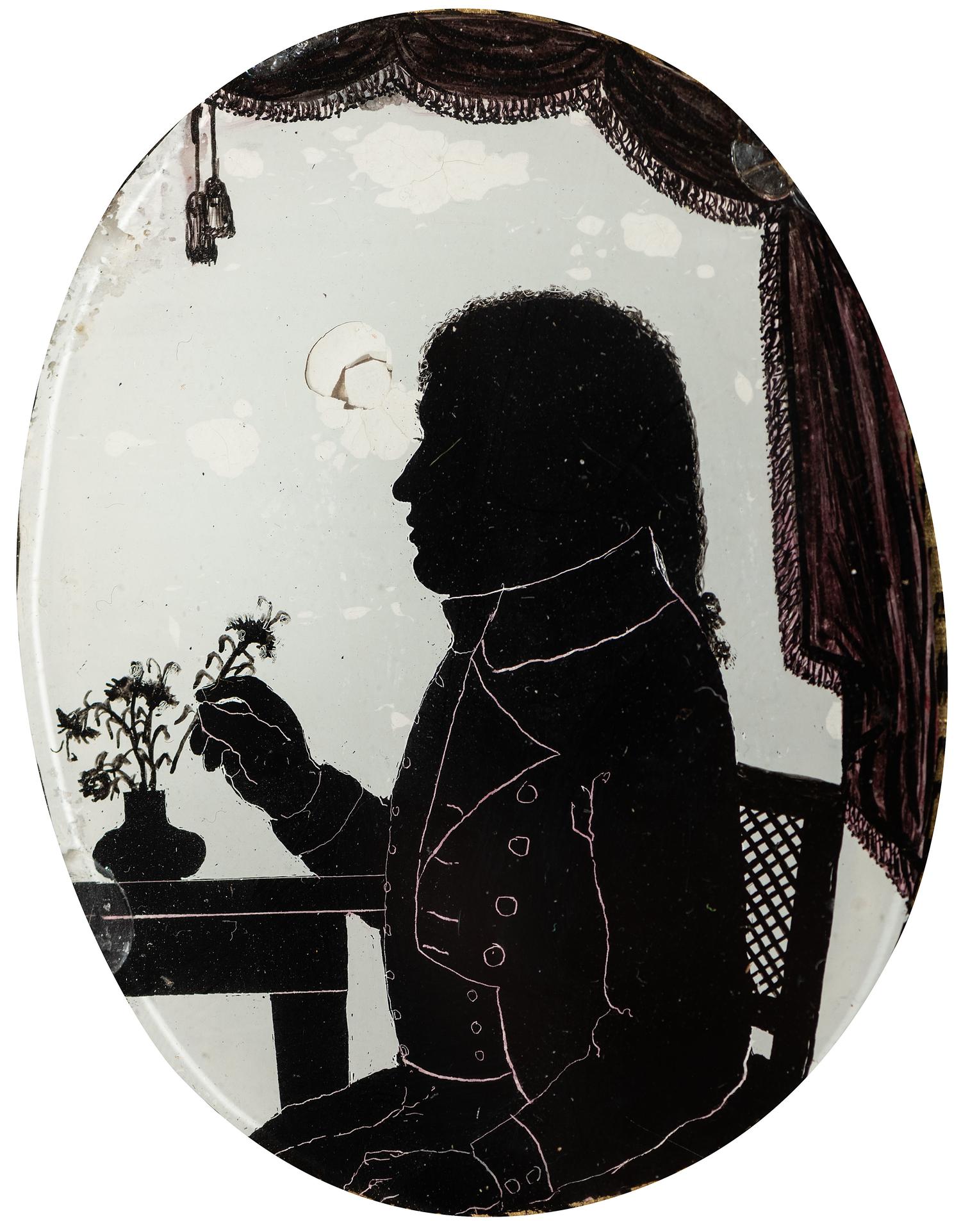 Five Silhouette Portraits of American Subjects
