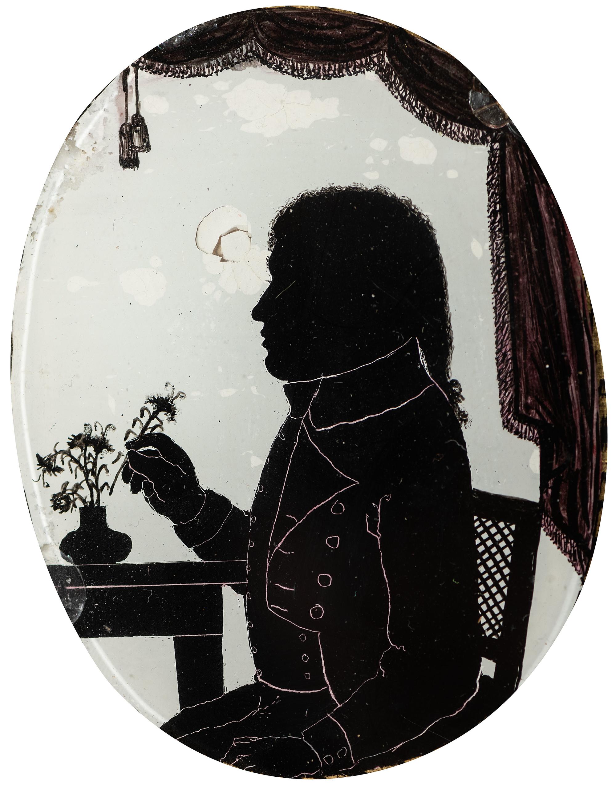 Five Silhouette Portraits of American Subjects