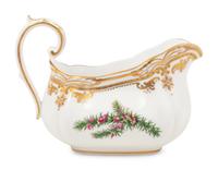 A Spode Stafford Flowers Porcelain Four-Piece Tea and Coffee Service