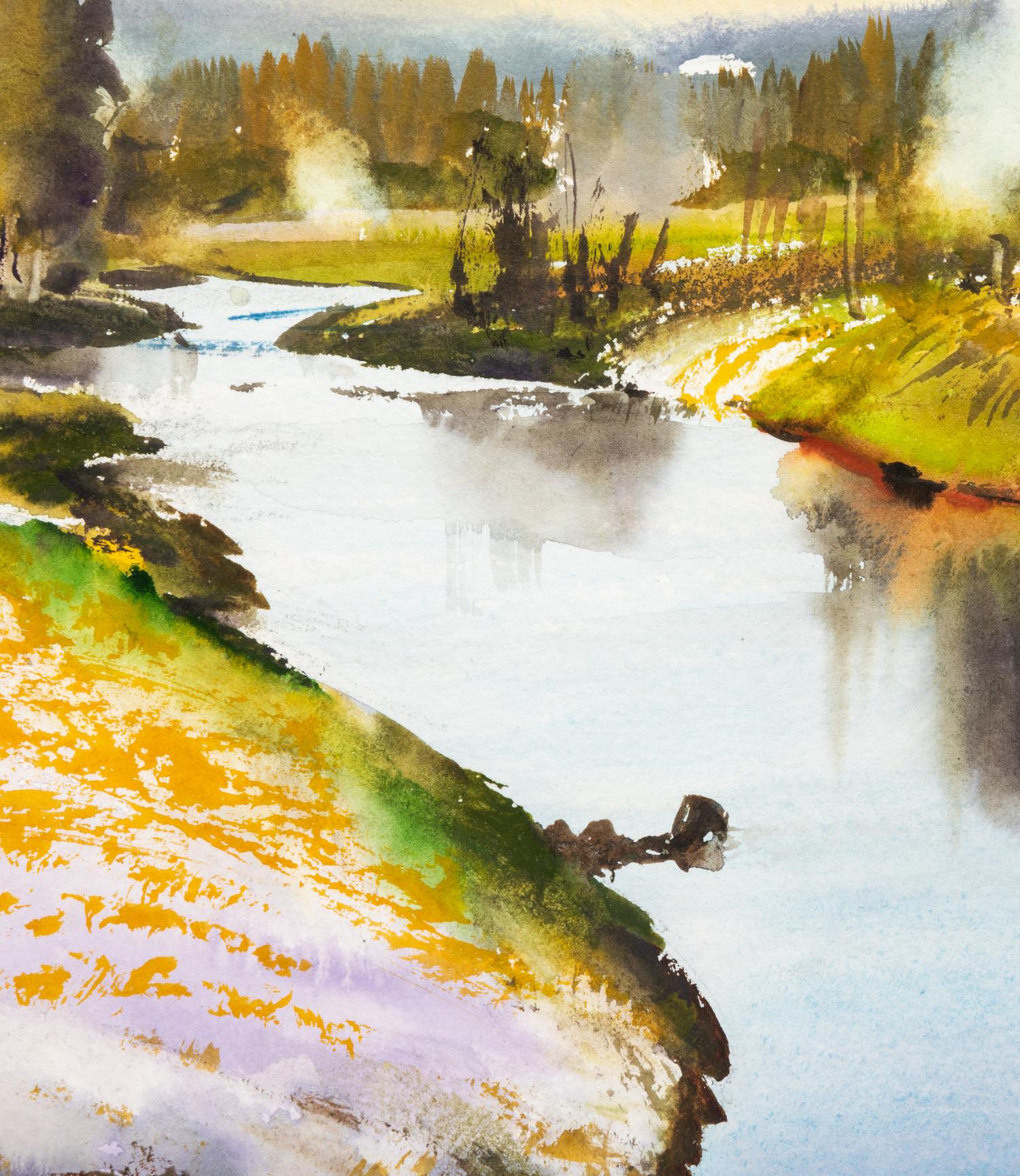 Geyser Basin Sketch