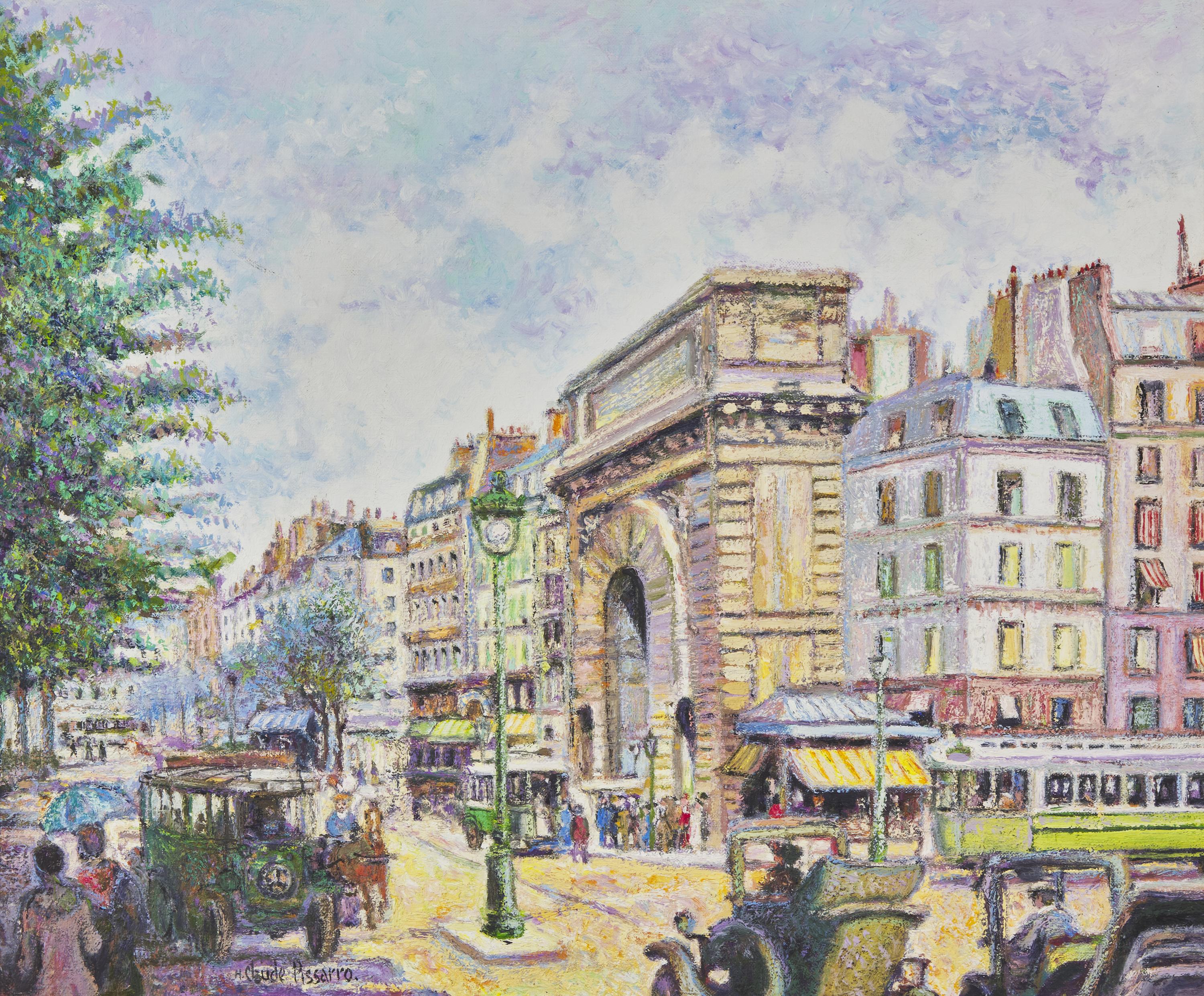 L'Arr ê t de Bus de la Porte Saint Martin
