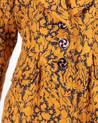 Yves Saint Laurent Two-Piece Jacquard Skirt Suit, 1980s