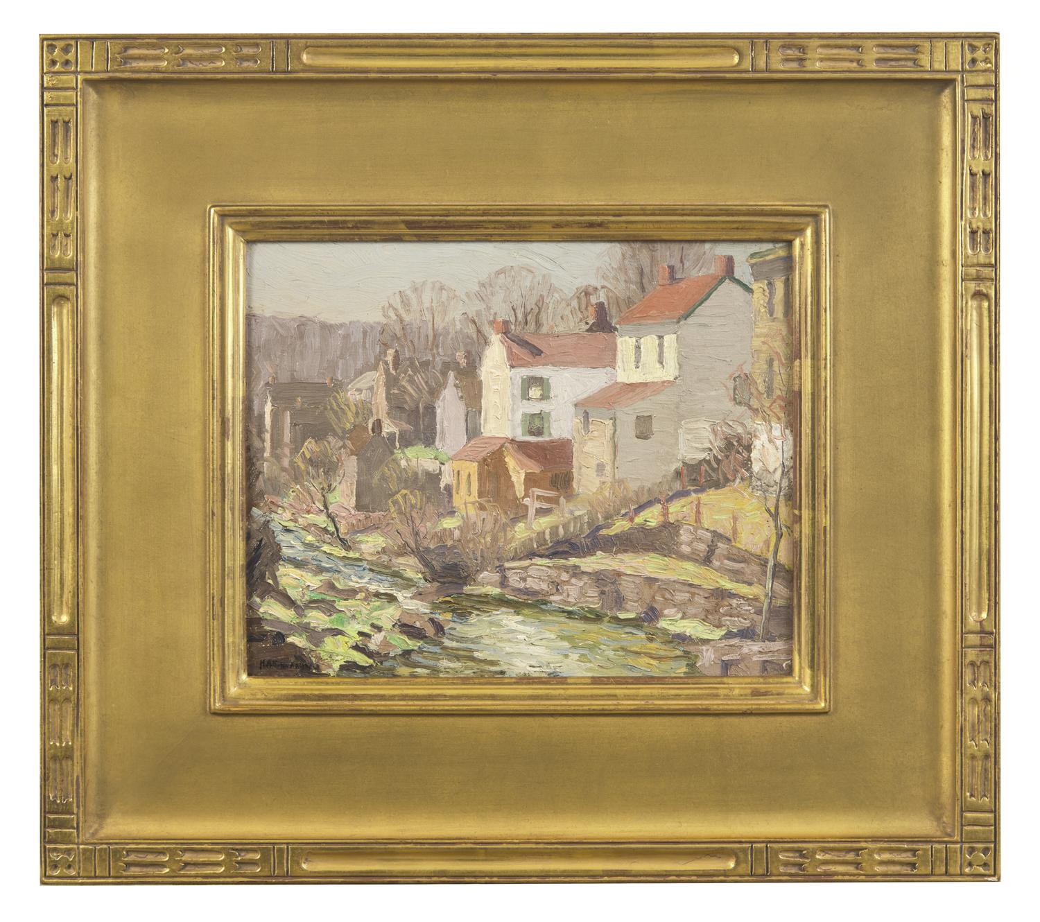 Houses by a River