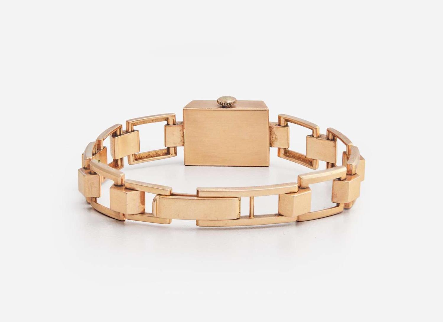 A 14K Rose Gold Ladies Eterna Watch