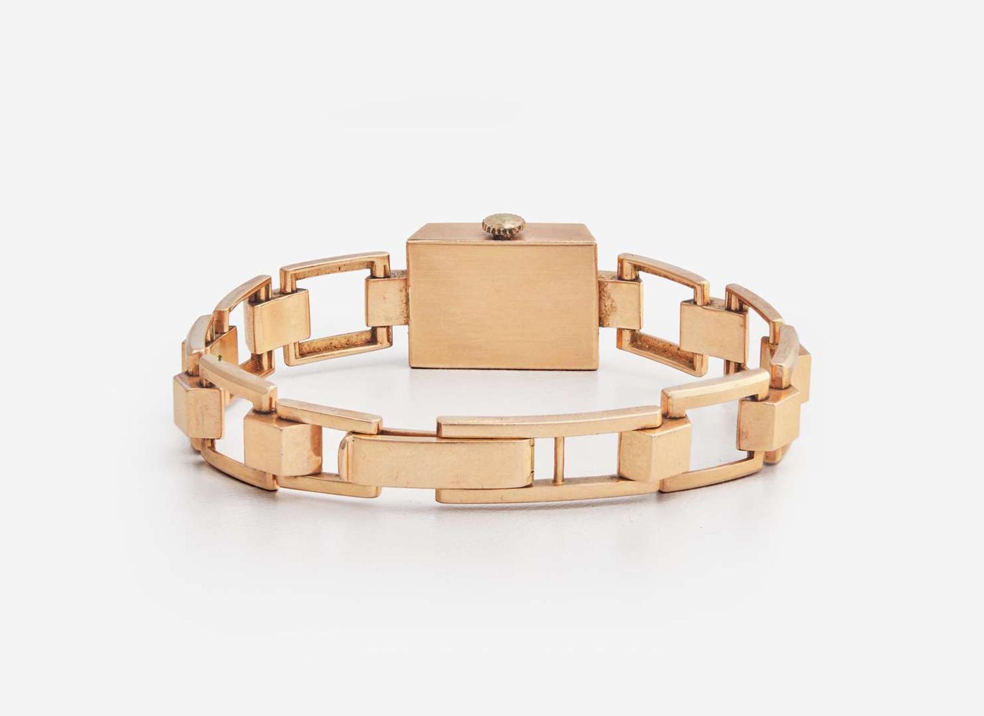 A 14K Rose Gold Ladies Eterna Watch
