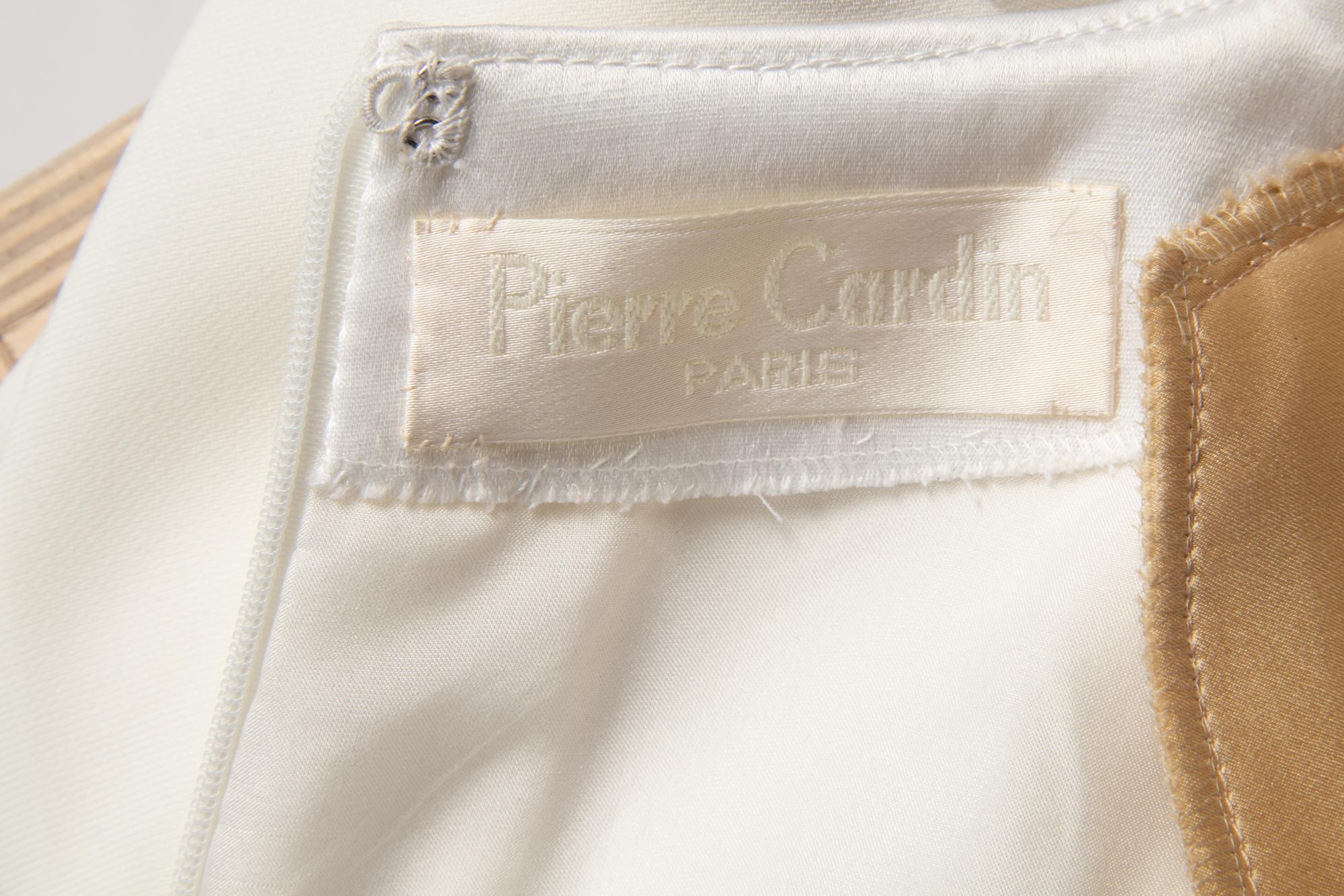 Pierre Cardin Haute Couture White Dress