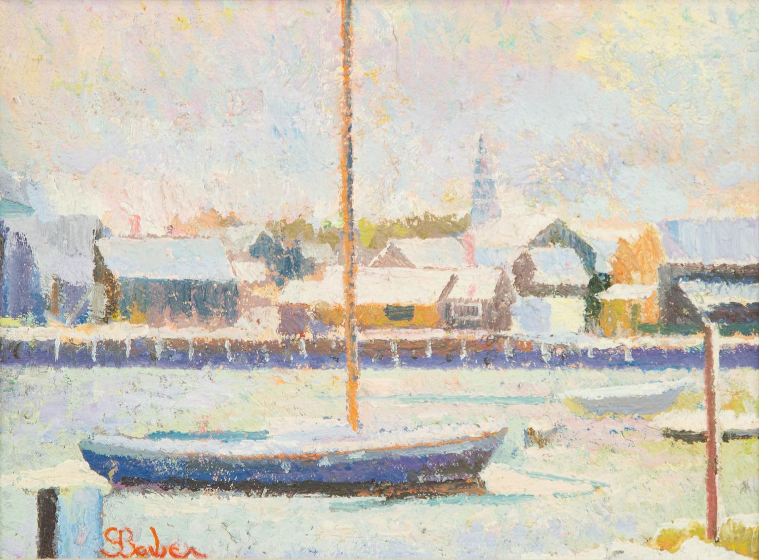 Sailing Vessel in Harbor