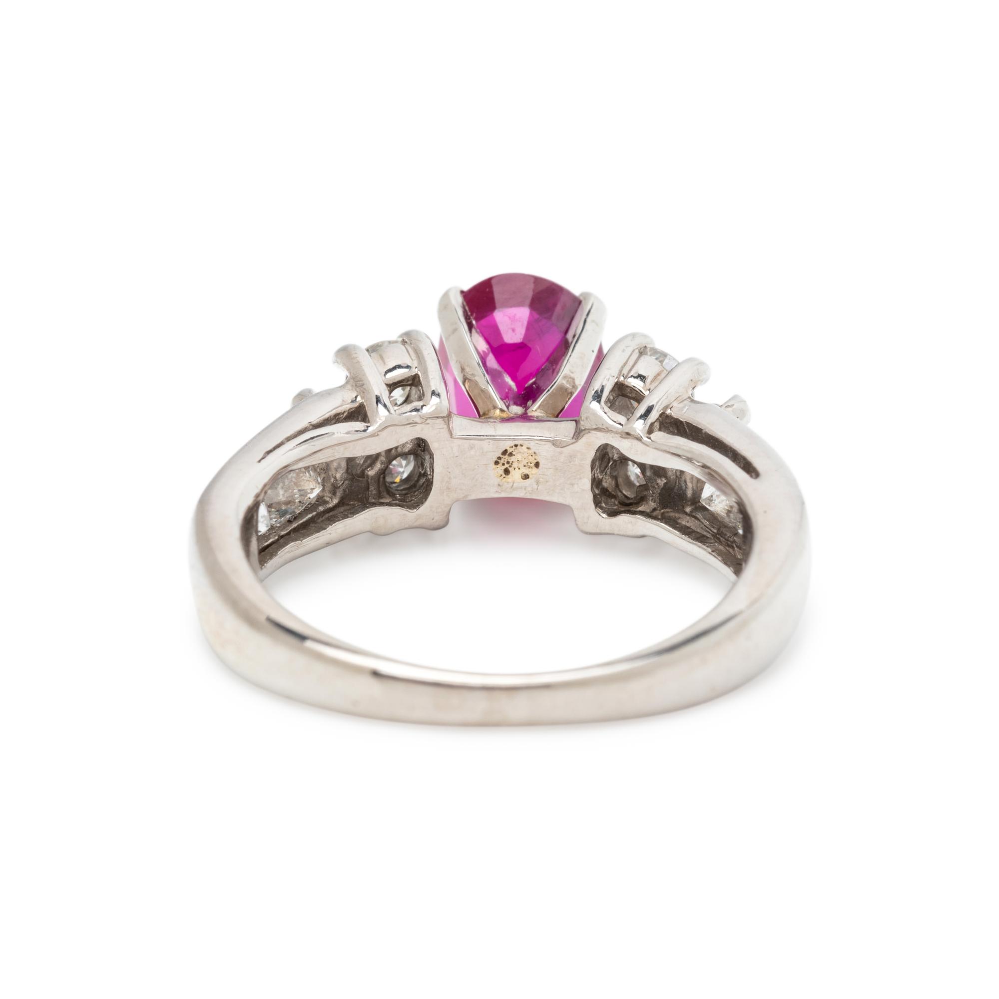 RUBY AND DIAMOND RING