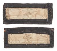 [CIVIL WAR]. High quality triple bordered brigadier general straps.