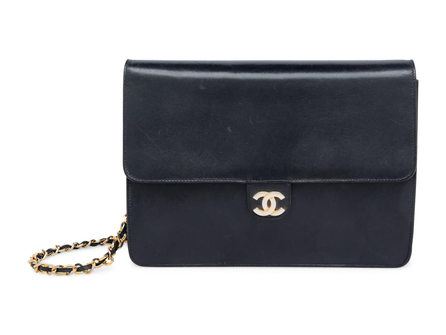 Chanel, Navy Square Flap Bag