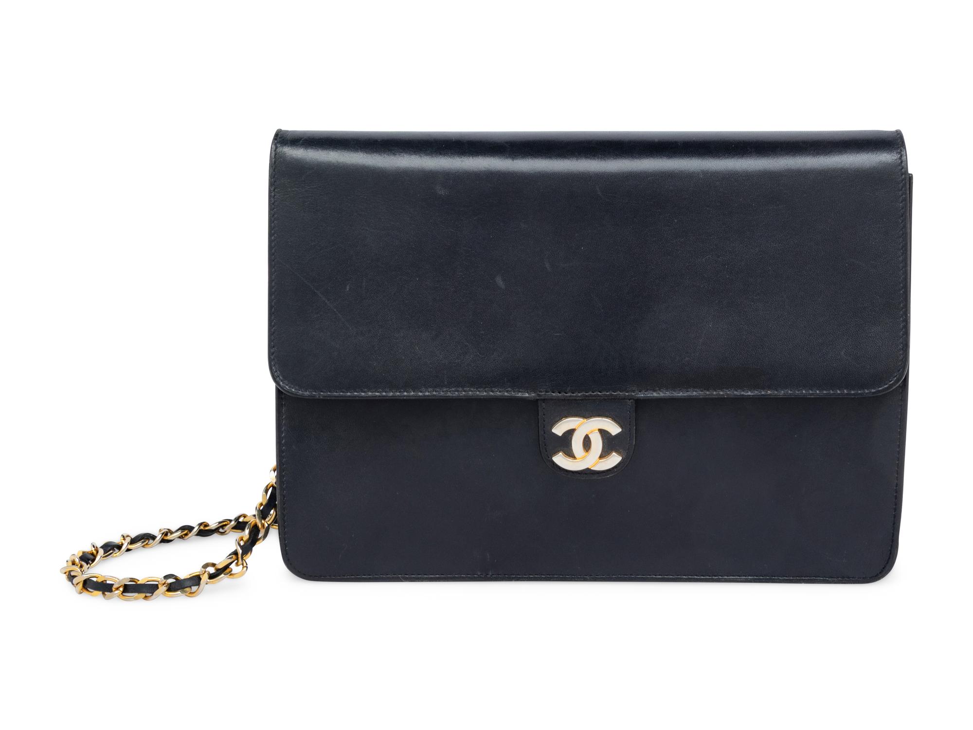 Chanel, Navy Square Flap Bag