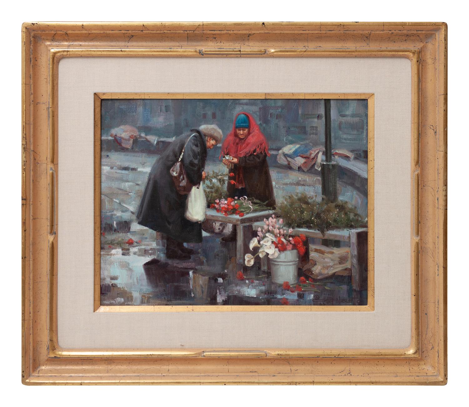 Rainy Day Flower Market