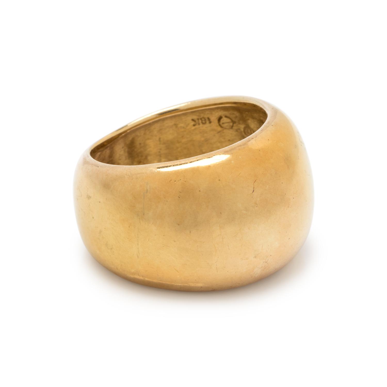 YELLOW GOLD RING