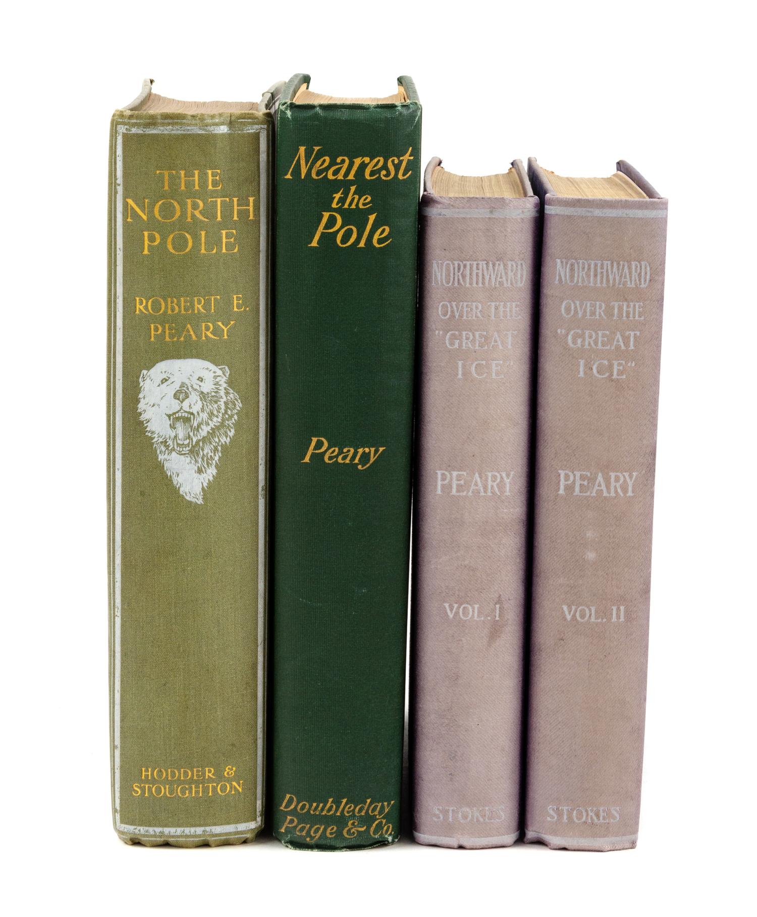 PEARY, Robert Edwin (1856-1920). 3 works, comprising: