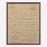 [African Americana] Carver, George Washington Autograph Letter, signed