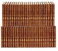 [BINDINGS]. SCOTT, Walter, Sir. (1771-1832). The Waverley Novels. New York, London: The Chaucer Company, n.d.