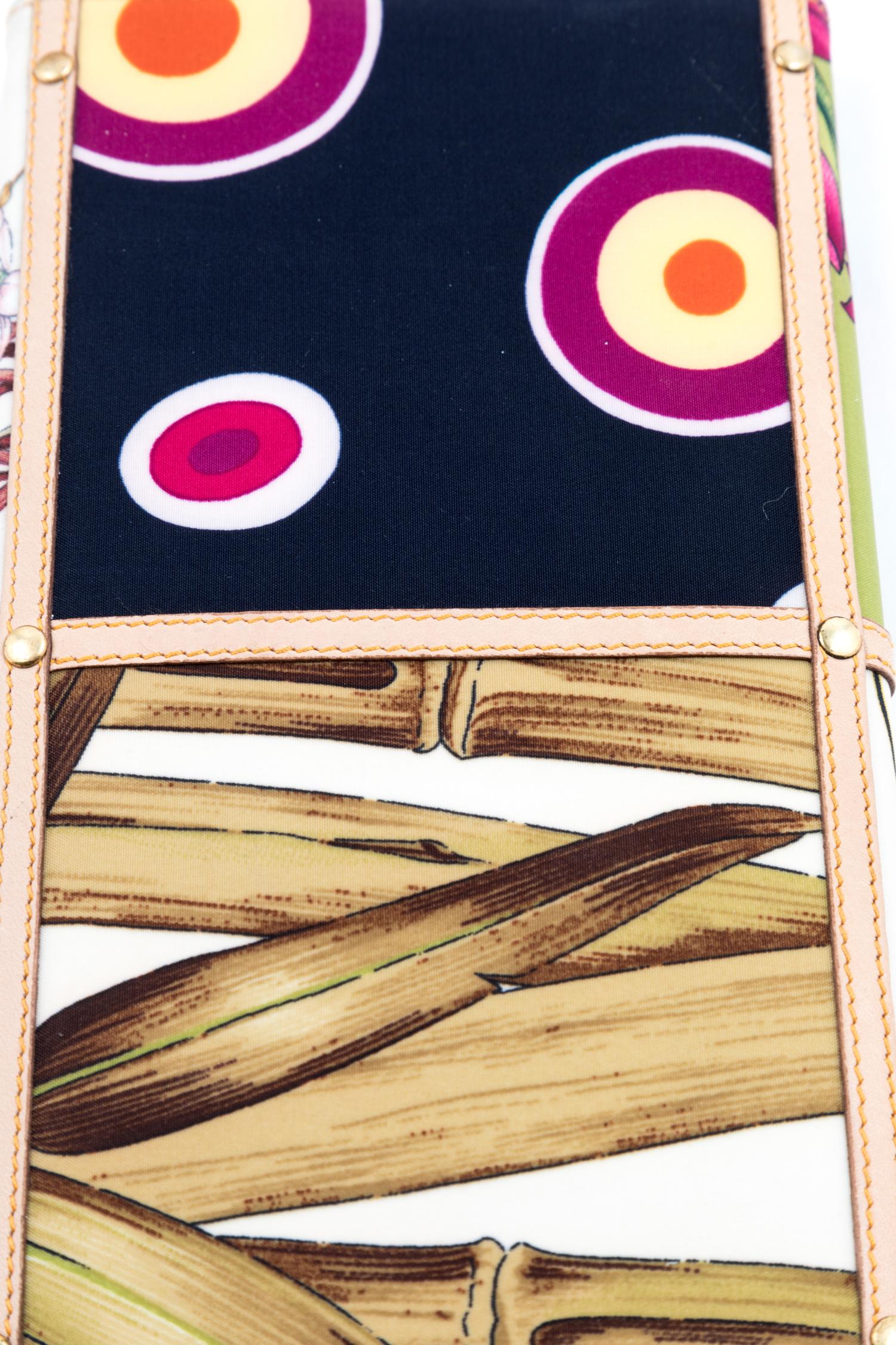 Ferragamo Multicolor Handbag with Wallet, 1990-2000s