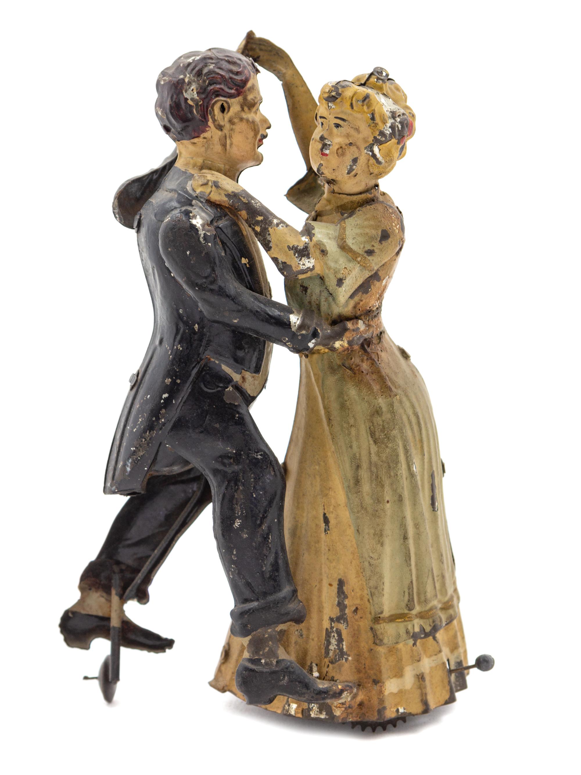 A Gunthermann Tin "Tango Dancers" Toy
