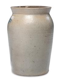 A Rare Wait and Ricketts Stoneware Jar