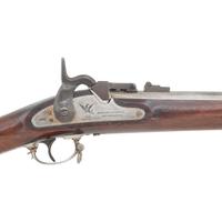 Fine Miller Conversion of a Parkers' Snow & Co US Model 1861 Rifle Musket with Springfield Armory Inventory Tag