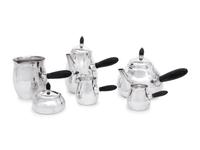 A Georg Jensen Silver Six Piece Tea and Coffee Service