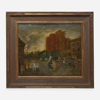 Jerome Myers (American, 1867–1940) The End of the Street