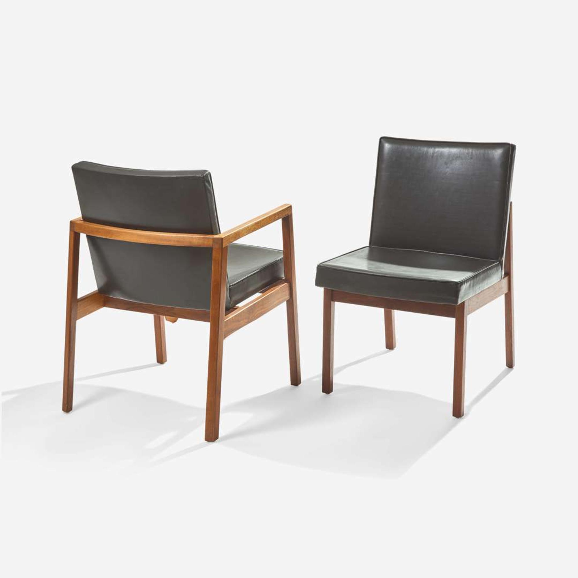 George Nelson (American, 1908-1986) A Set of Six Dining Chairs, Herman Miller, USA, 1950s