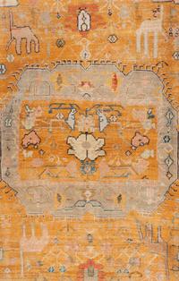 An Oushak Wool Rug