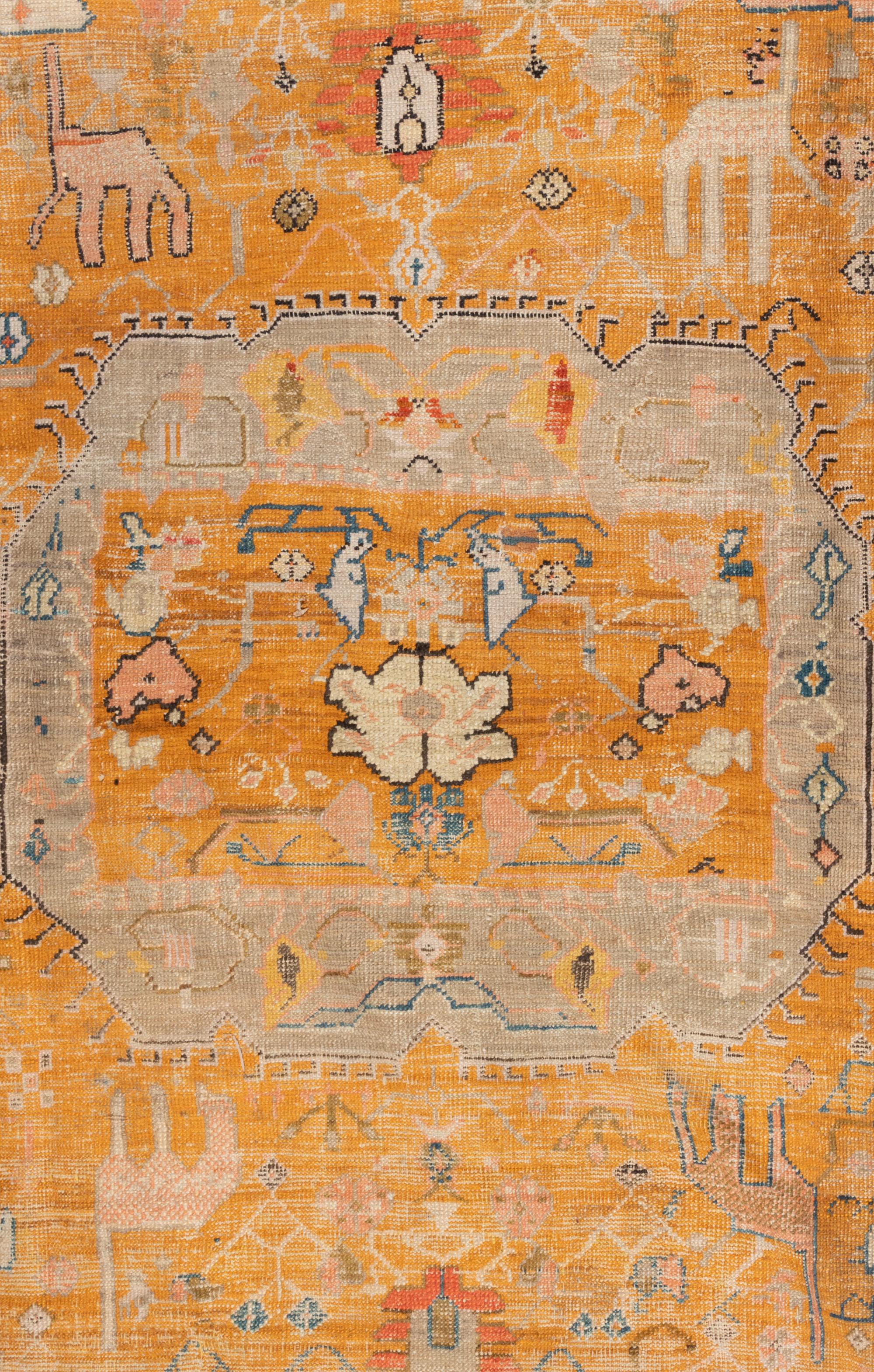 An Oushak Wool Rug