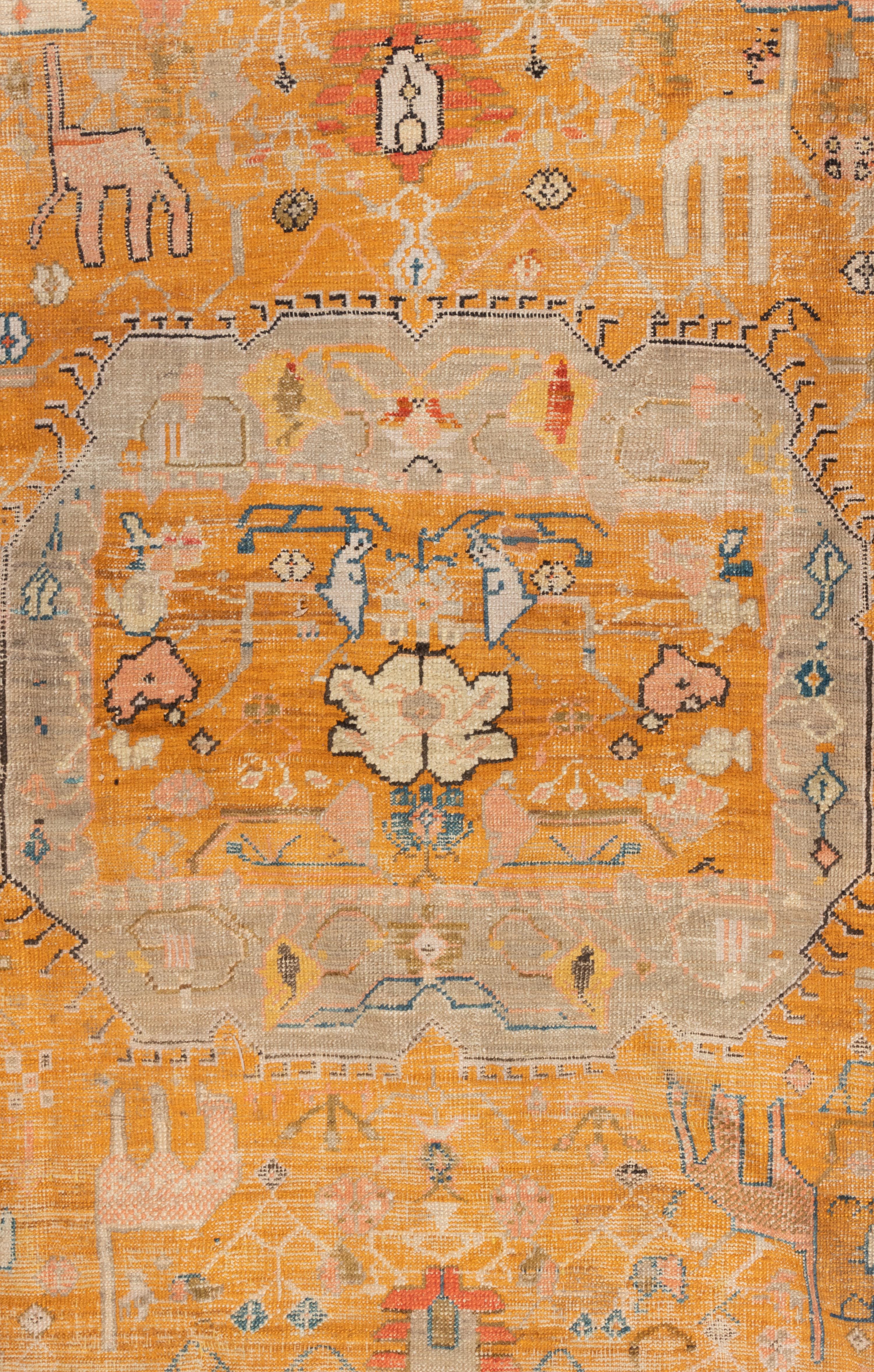 An Oushak Wool Rug