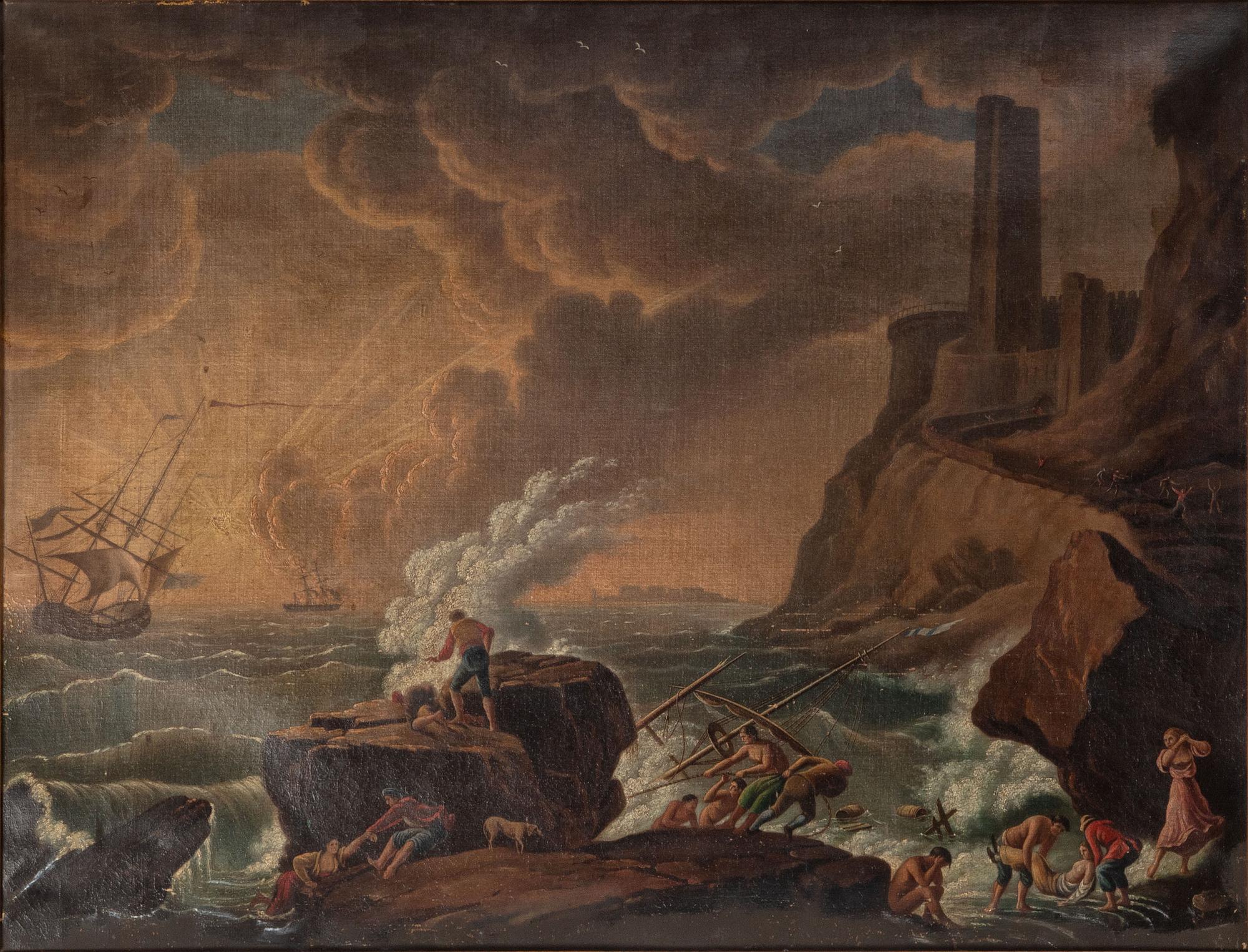 Henry Walton (American, 1804-1865), after Claude-Joseph Vernet (French, 1714-1789)