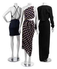 Three Geoffrey Beene Evening Ensembles, 1980s