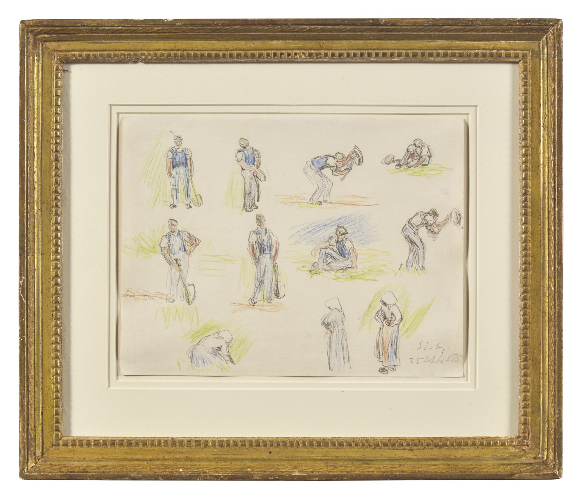Études de Paysans , 1885