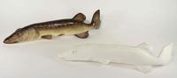 Two Haeger Pottery Figures Width 23 3/4 inches. — ATTRIBUTED TO ERIC OLSEN