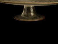 A Murano Glass Cake Stand