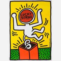[Posters] Haring, Keith Group of Three Lucky Strike Posters