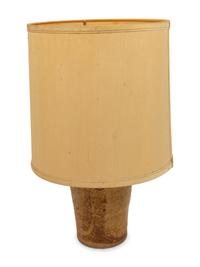 An American Studio Pottery Table Lamp