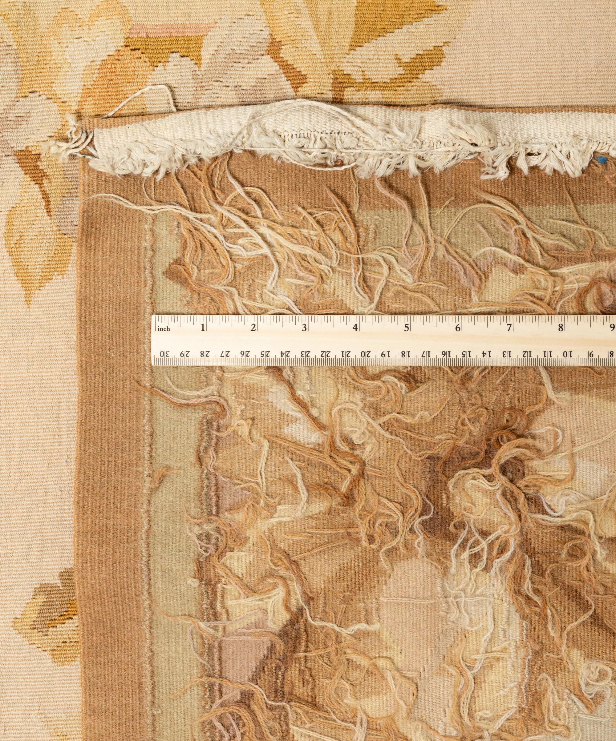 An Aubusson Style Wool Rug