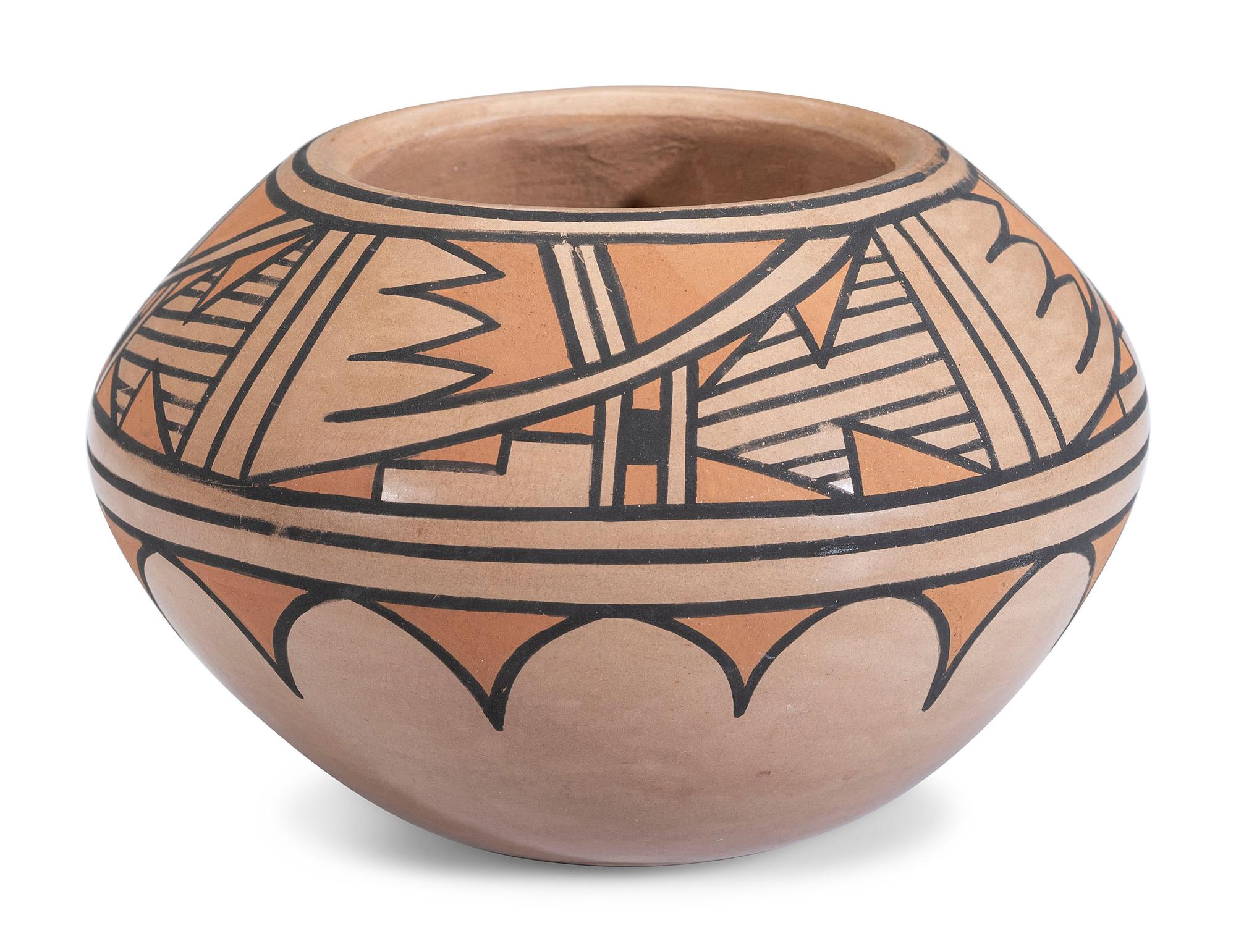 Polychrome Pottery Jar