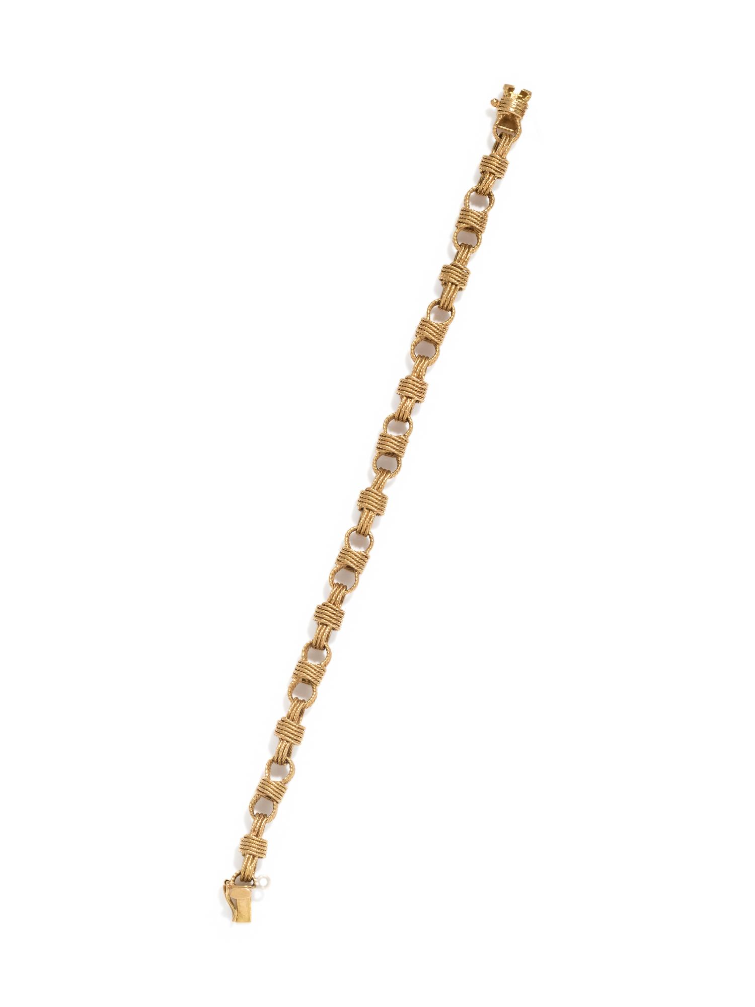 YELLOW GOLD BRACELET