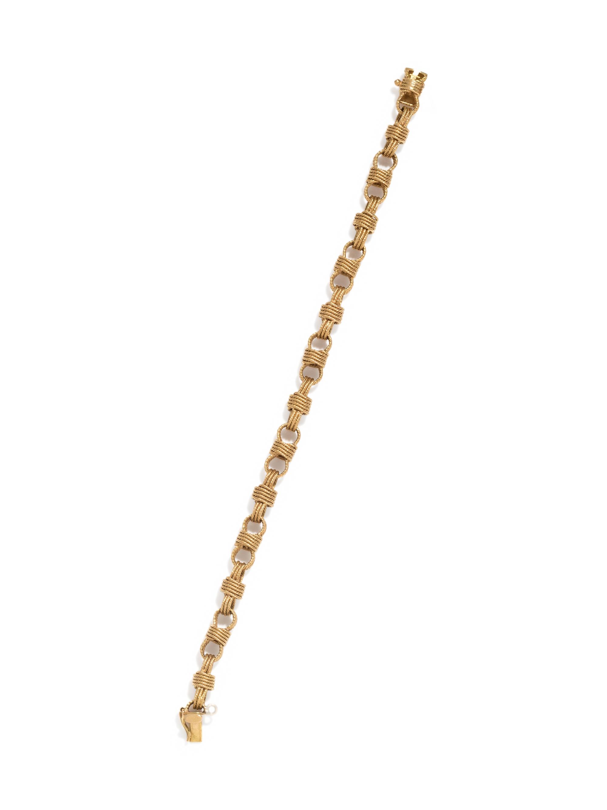 YELLOW GOLD BRACELET