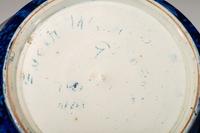 A Staffordshire Blue 'Franklin's Tomb' Bowl