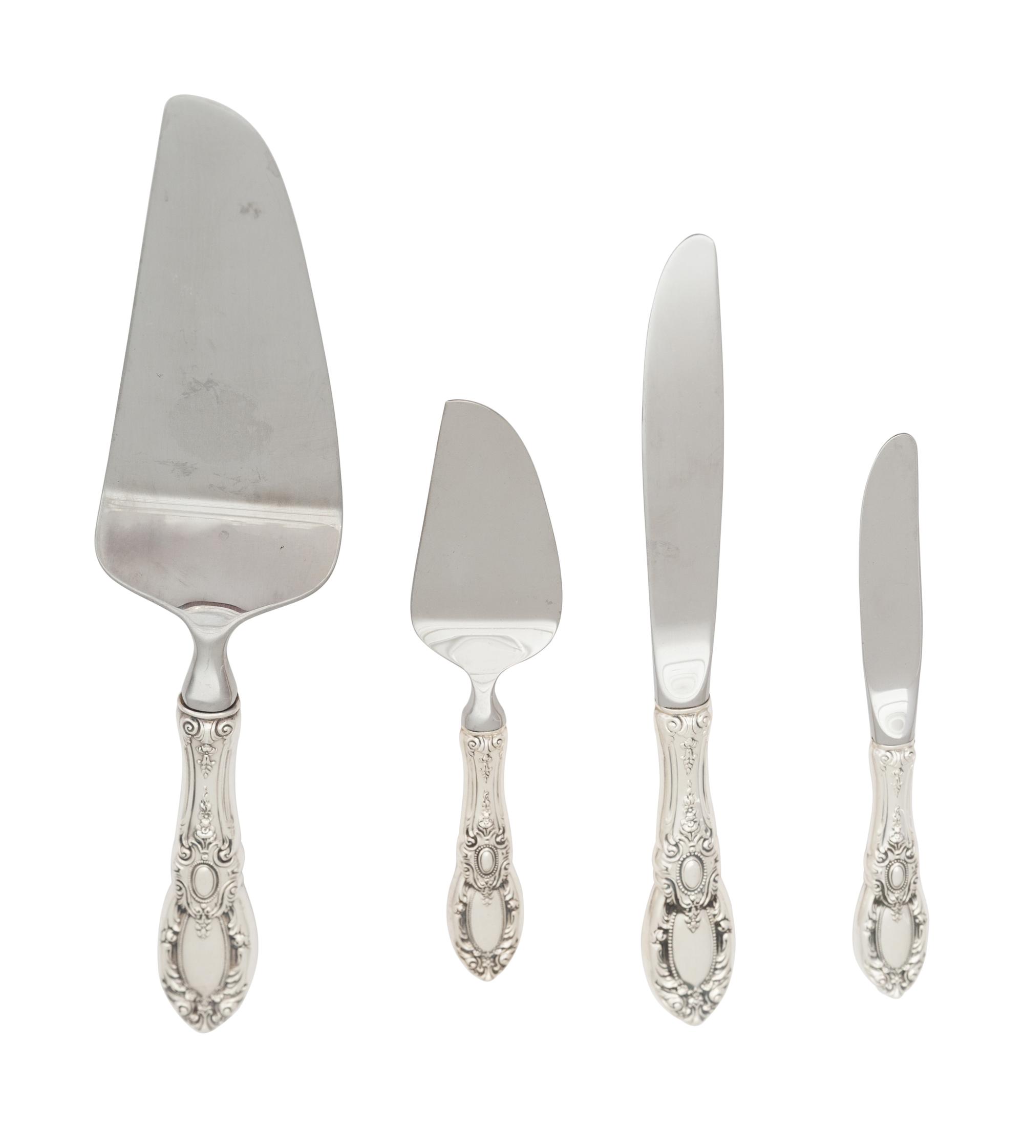 An American Silver Flatware Service